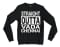 Straight Outta Vada Chennai Men/Unisex Long Sleeve T-Shirt in Black Color